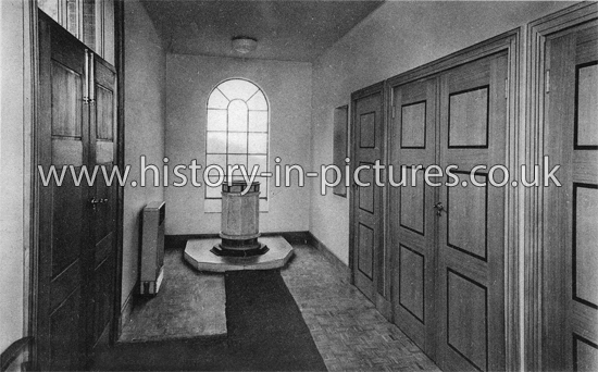 Porch and Baptistry, Epping Catholic Church, Epping, Essex. c.1920